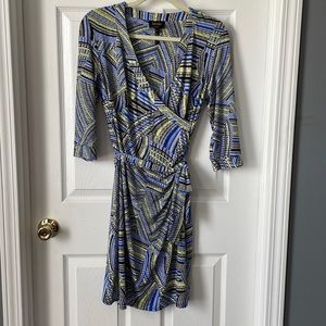 Laundry by Shelli Segal wrap dress xs